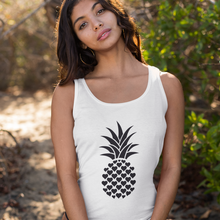 Heart of Pineapple Women's Tank - Happy Pineapple Co.