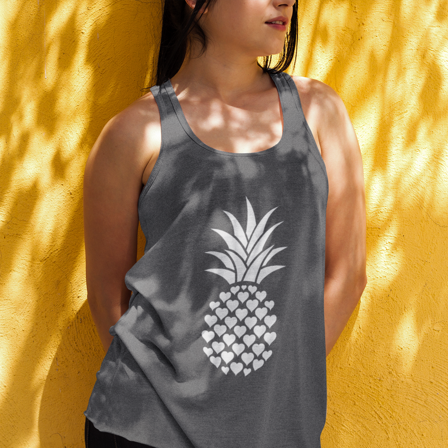 Heart of Pineapple Women's Tank - Happy Pineapple Co.