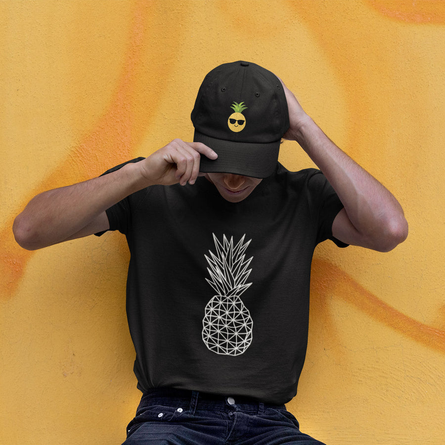 Geometric Pineapple Men's Tee - Happy Pineapple Co.