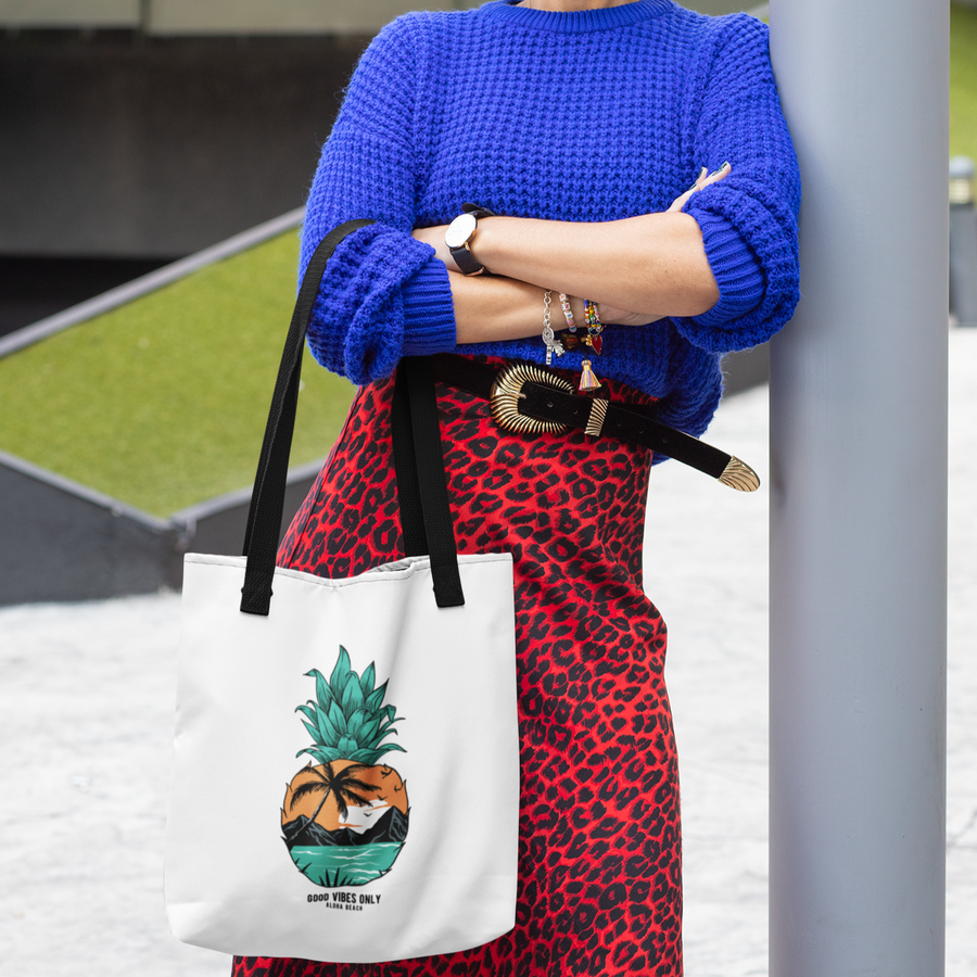 Aloha Beach Tote Bag - Happy Pineapple Co.